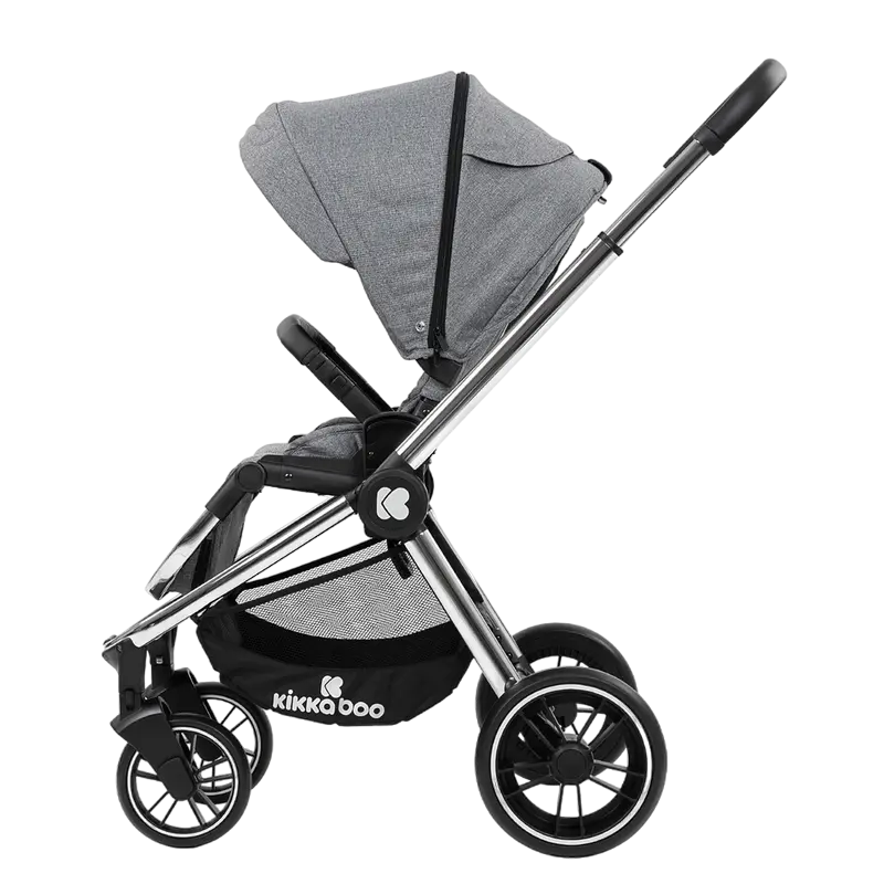 Коляска 3-в-1 Kikka Boo Vicenza Premium Серый