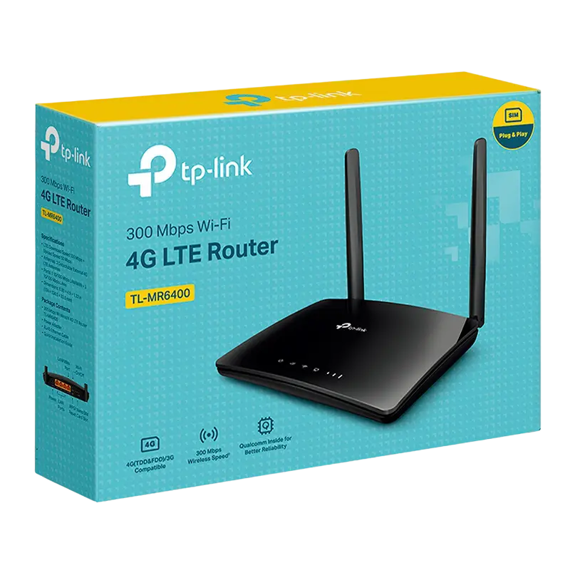 Router fără fir TP-LINK TL-MR6400 Negru