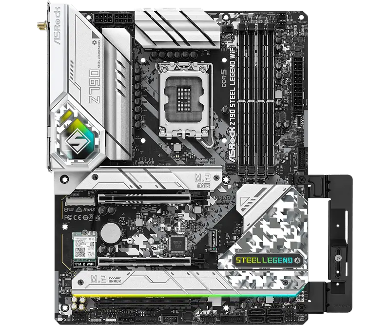 Материнская плата ASRock Z790 STEEL LEGEND WIFI LGA1700 ATX