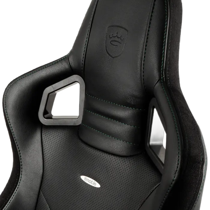 Scaun Gaming Noblechairs Epic PU Piele Negru/Verde