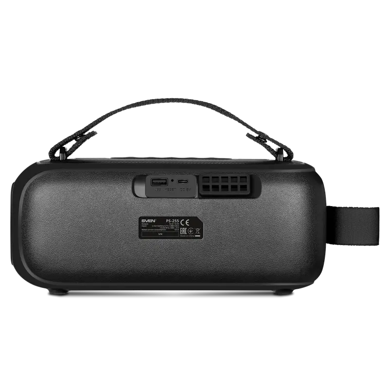 Портативная колонка SVEN PS-255 Чёрный