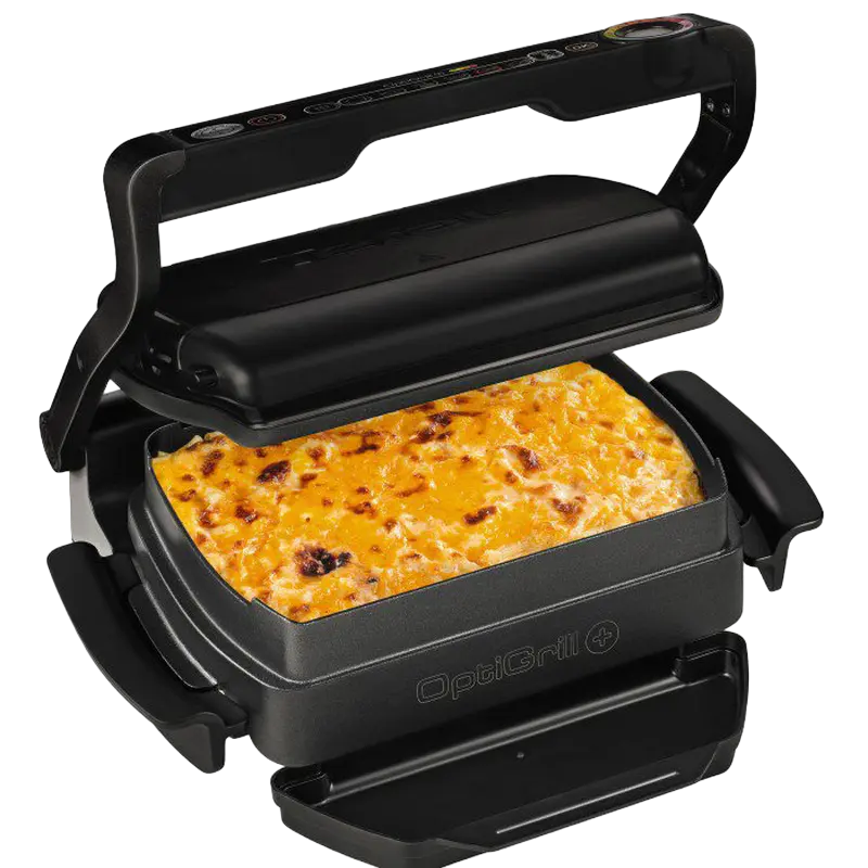 Grătar electric Tefal OptiGrill+ Negru
