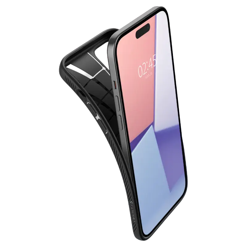Чехол Spigen Apple iPhone 15 Liquid Air Liquid Air Матовый черный