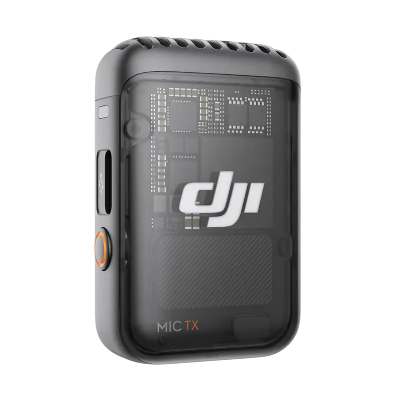 Портативный записывающий микрофон DJI Mic 2 (2 TX + 1 RX + Charging Case) Беспроводной Черный