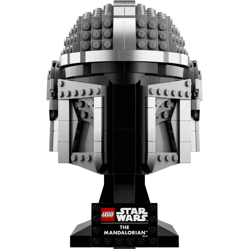 Конструктор LEGO The Mandalorian™ Helmet Серый