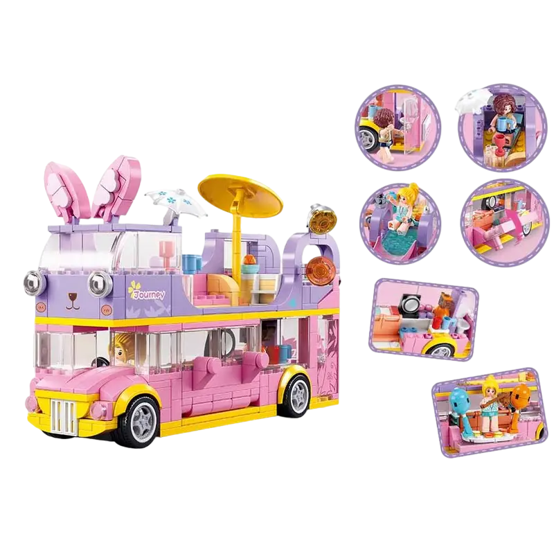 Конструктор Sluban Girls Dream - Musical House on Wheels