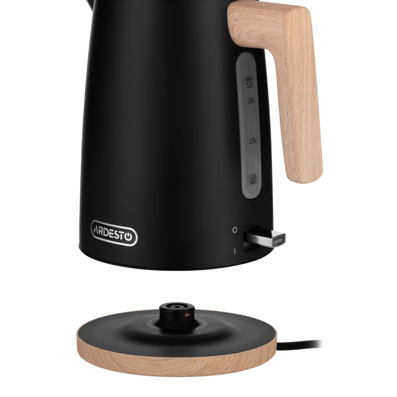 Электрочайник Ardesto EKL-F420BWD Чёрный