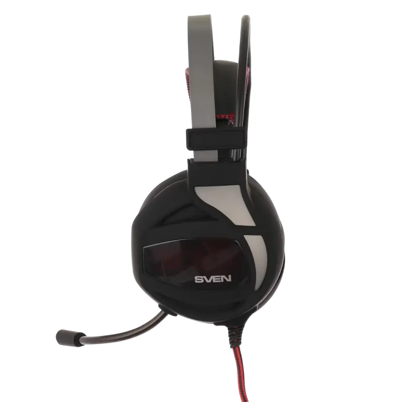 Căști SVEN AP-U996MV Negru/Roșu