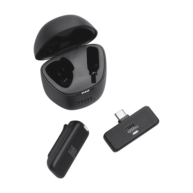 Портативный записывающий микрофон JBL Quantum Stream USB-C Беспроводной Черный