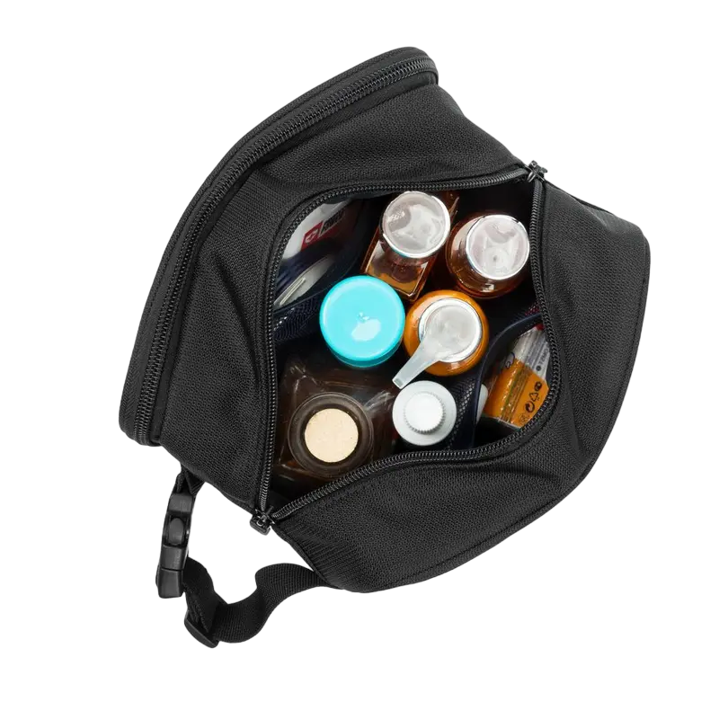 Дорожный органайзер Rivacase ECO Travel toiletry Чёрный