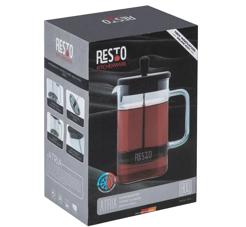 Френч-пресс RESTO 90505 ATRIA Прозрачный