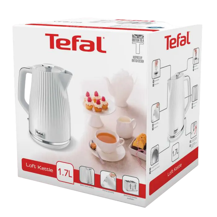 Fierbător electric Tefal KO250130 Alb