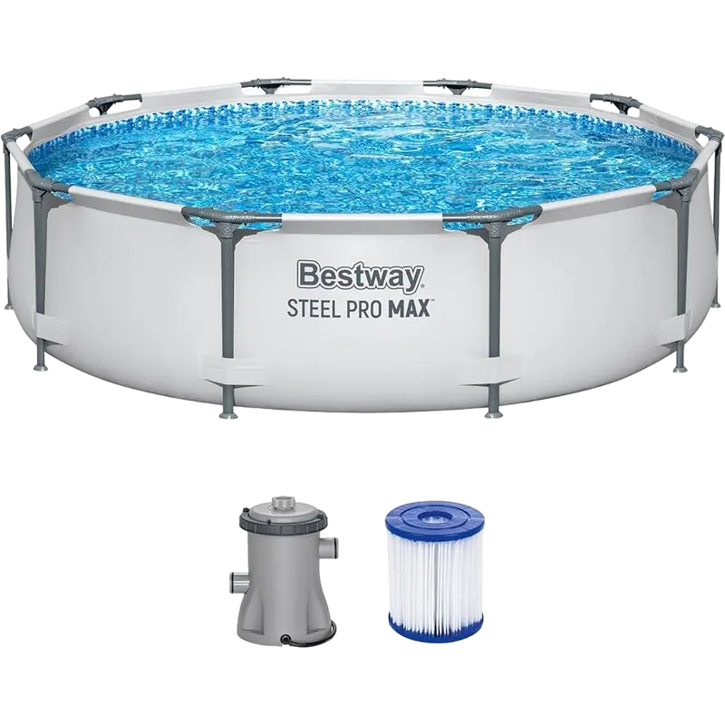 Каркасный бассейн Bestway 56409 Серый