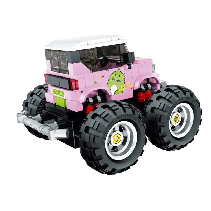 Конструктор с радиоуправлением iM.Master Off-Road Monster Truck Розовый