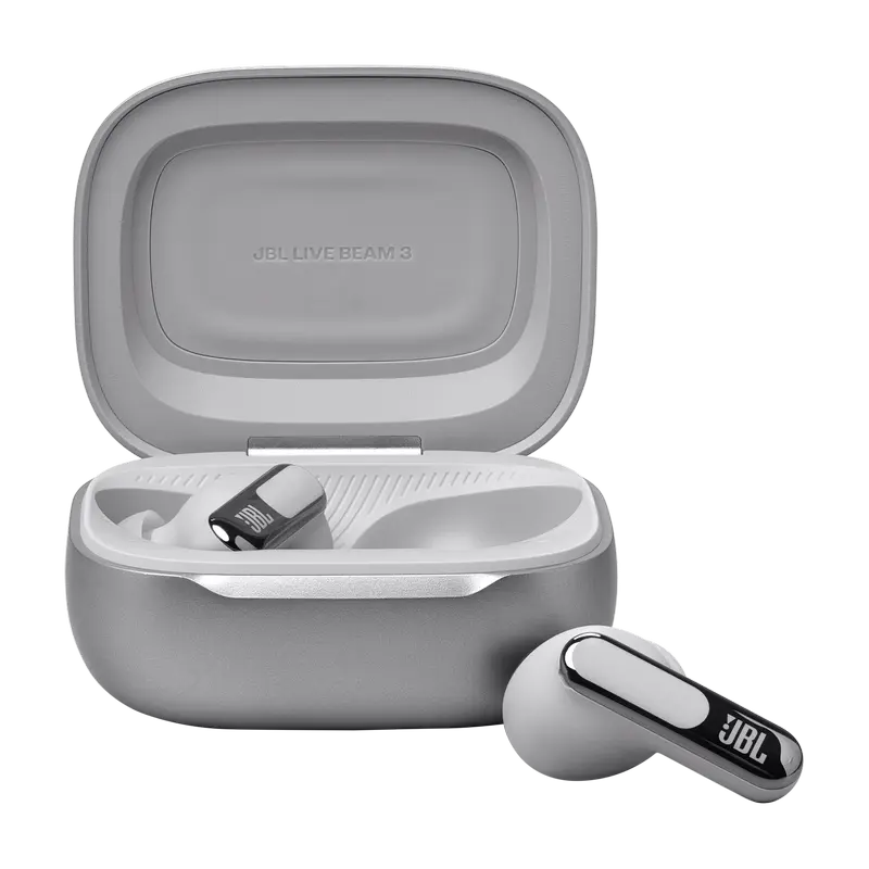 Наушники JBL LIVE Beam 3 Серебристый