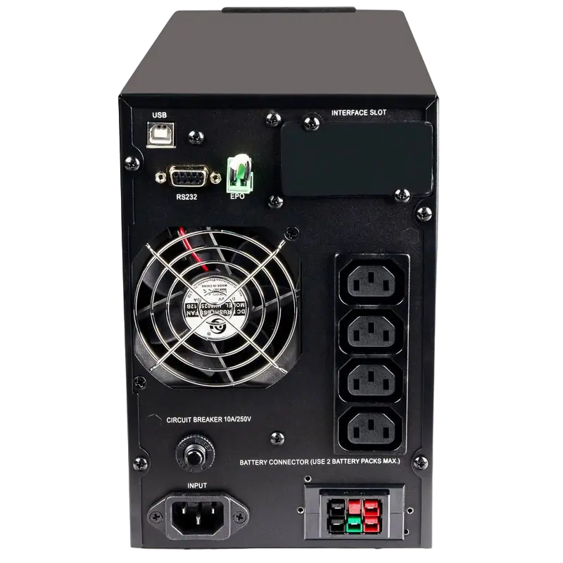 Sursă de alimentare neîntreruptibilă PCM MAC-1000 IEC Negru