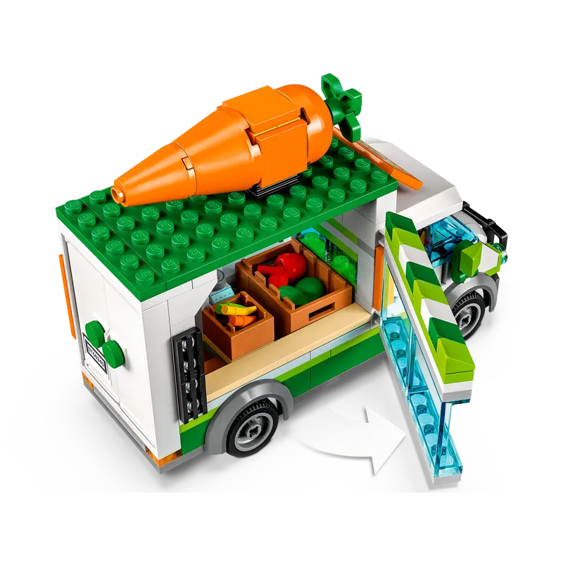 Конструктор LEGO Farmers Market Van Разноцветный