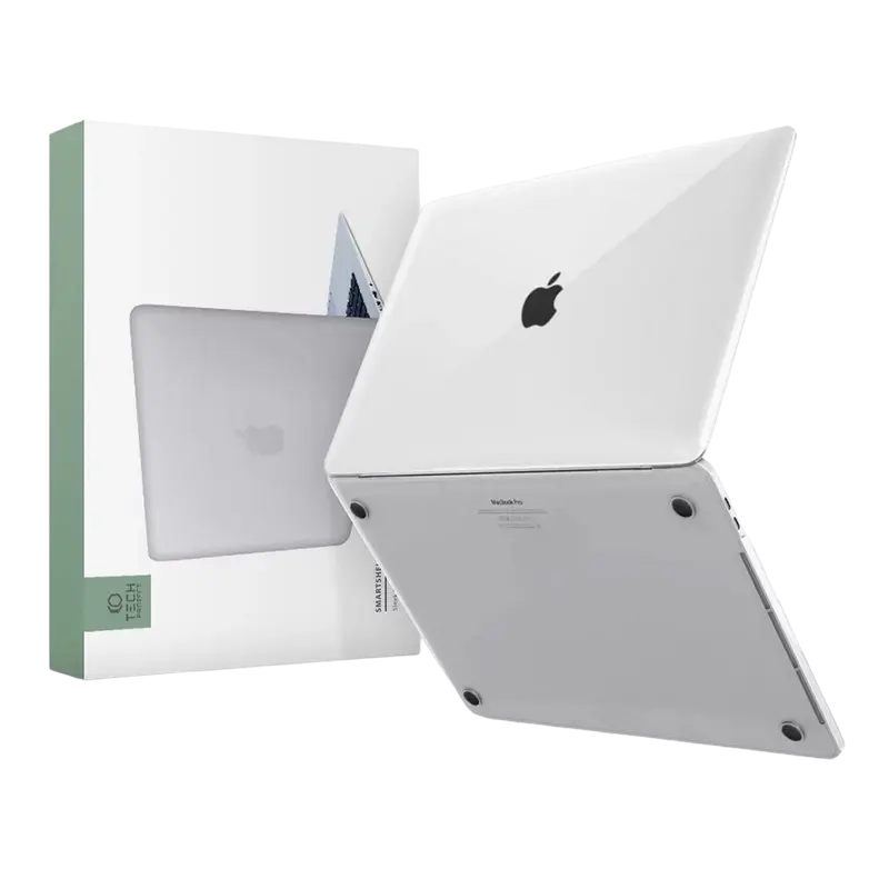 Чехол для ноутбука Tech Protect Macbook Pro 13 (2016-2022) Smartshell Прозрачный