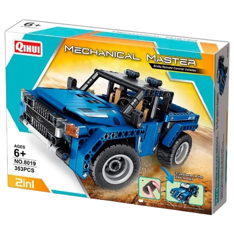 Конструктор с радиоуправлением iM.Master 2 Pickup Trucks Синий