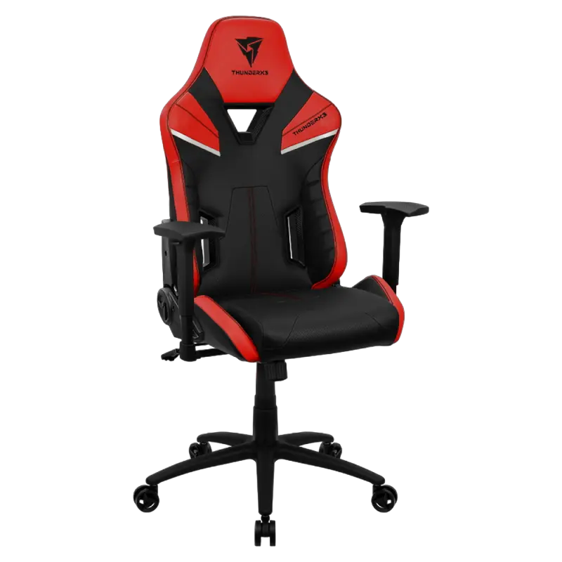 Игровое кресло ThunderX3 TC5 Искусственная кожа Чёрный/Красный