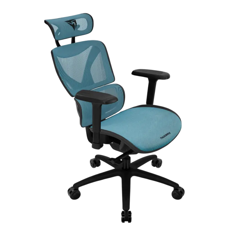 Офисное кресло ThunderX3 XTC Chroma Вентилируемая Сетка,Искусственная кожа Синий | Чёрный