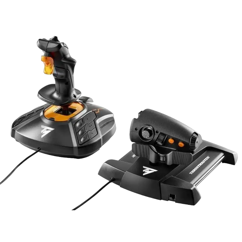 Игровой джойстик Thrustmaster T.16000M FCS Flight Pack Чёрный
