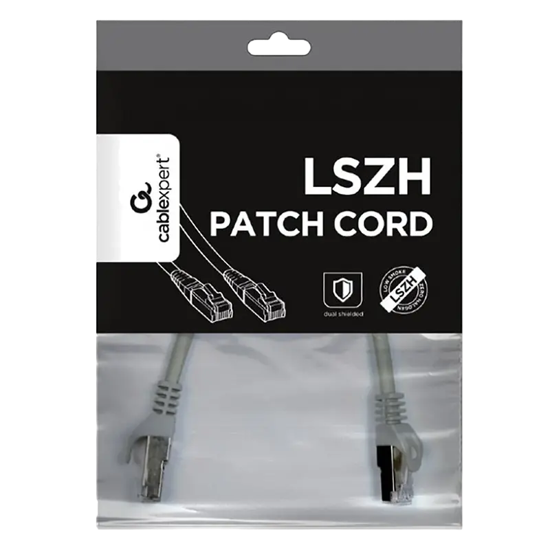 Патч-корд Cablexpert PP6U-2M Серый