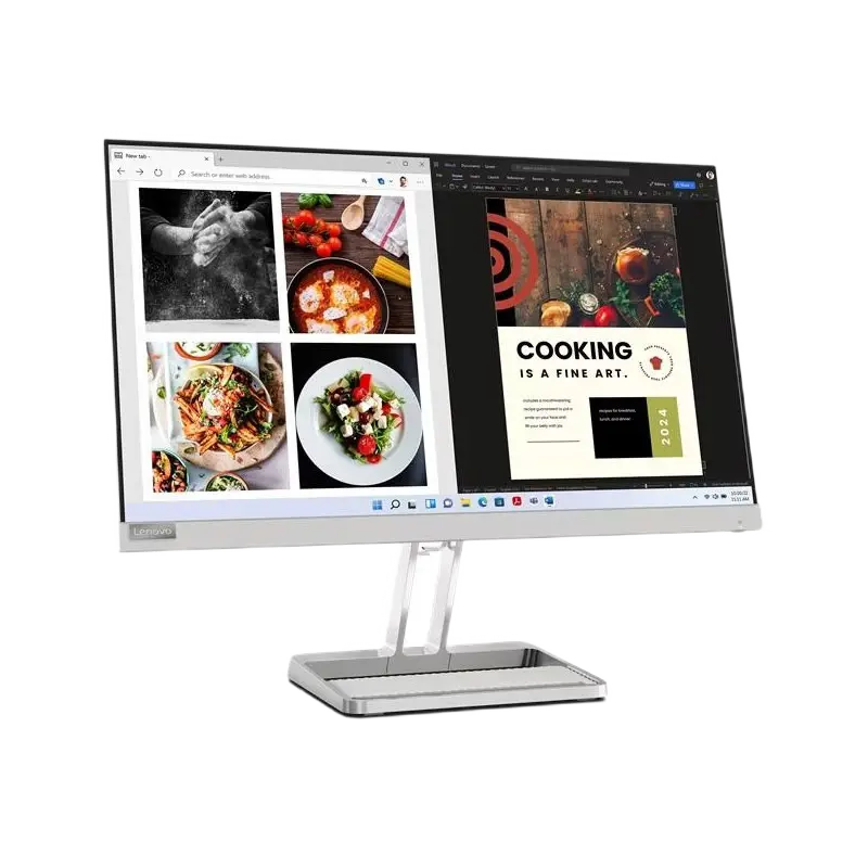 Монитор Lenovo L24i-40 Cloud Grey