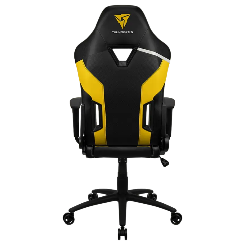 Игровое кресло ThunderX3 TC3 Искусственная кожа Чёрный/Жёлтый