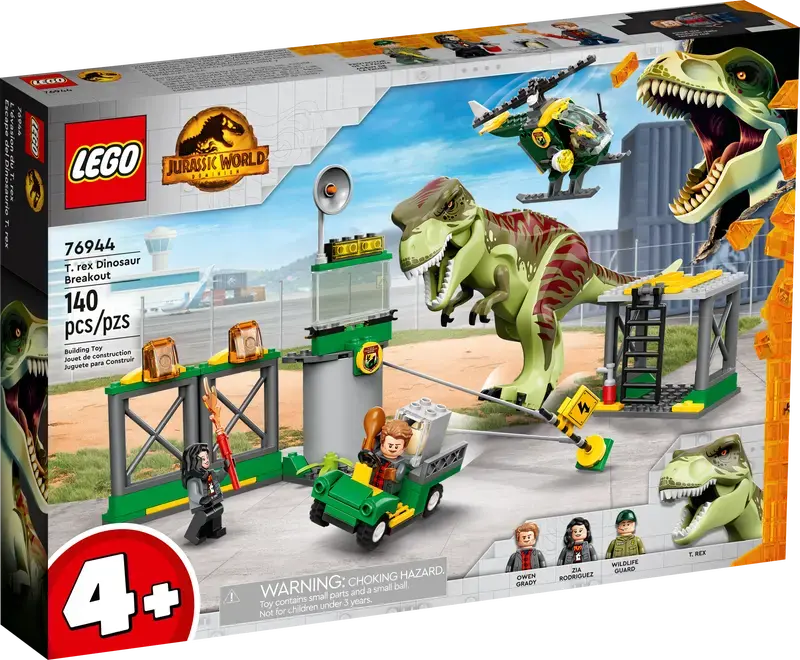 Конструктор LEGO T. rex Dinosaur Breakout Разноцветный