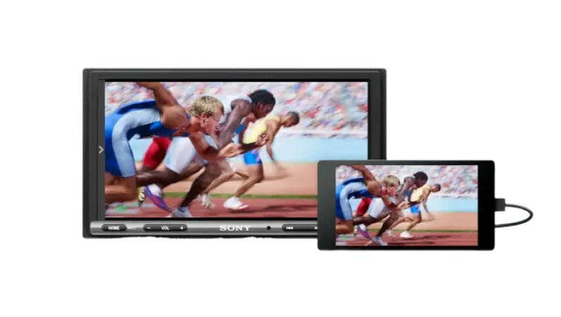 Автомобильный видеорегистратор SONY XAV-AX3250 Черный