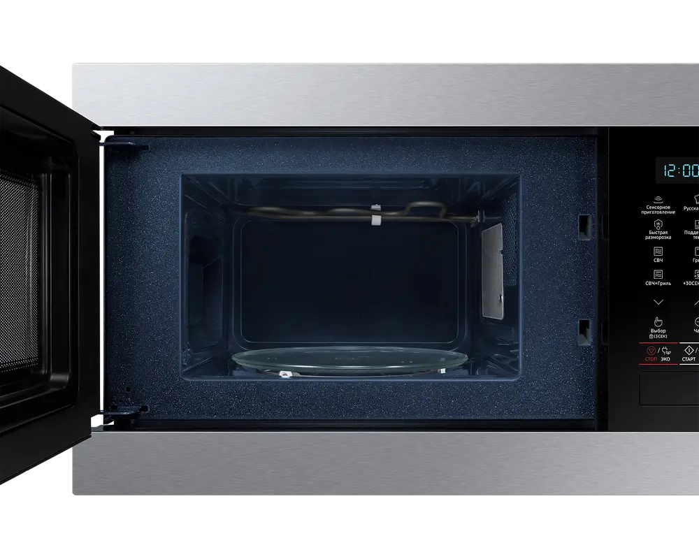 Микроволновая печь Samsung MG22M8074AT/BW Нержавеющая сталь