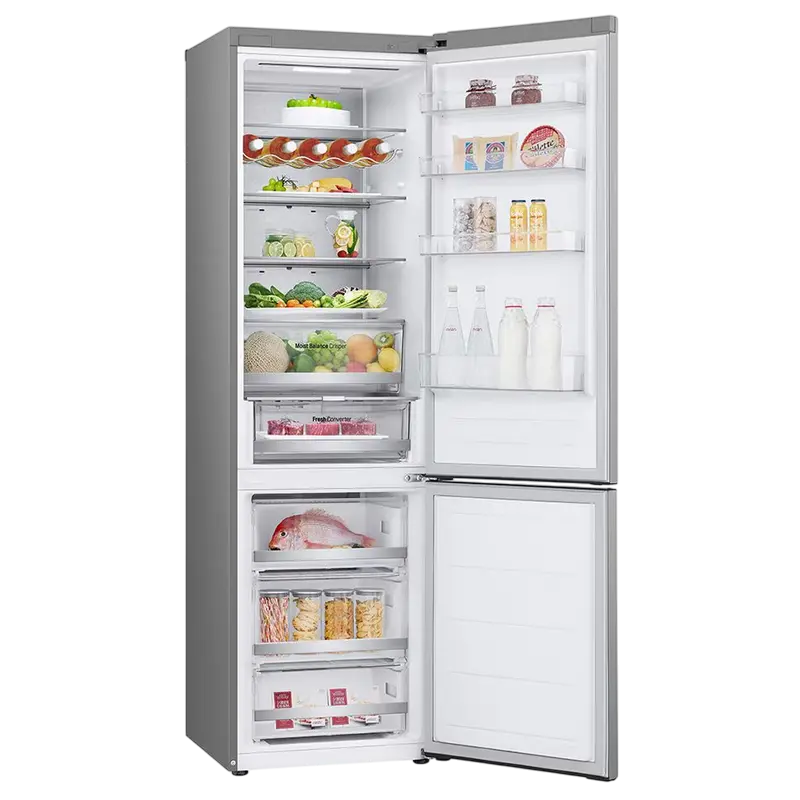 Холодильник LG GBV5250EPY Нержавеющая сталь