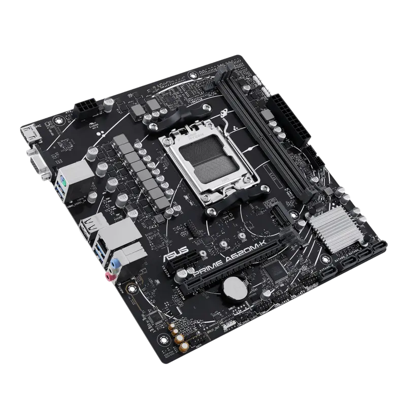 Материнская плата ASUS PRIME A620M-K AM5 Micro-ATX