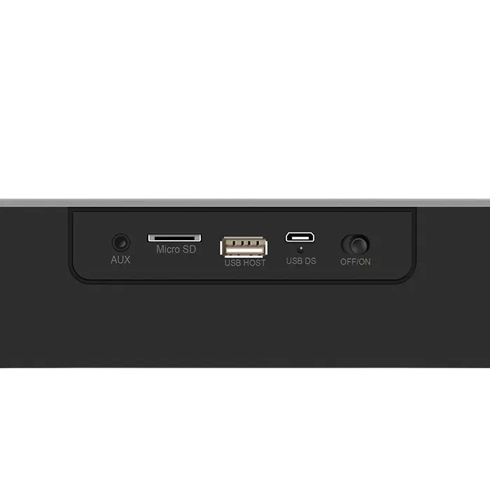 Портативная колонка SVEN PS-190 Черный/Серебристый