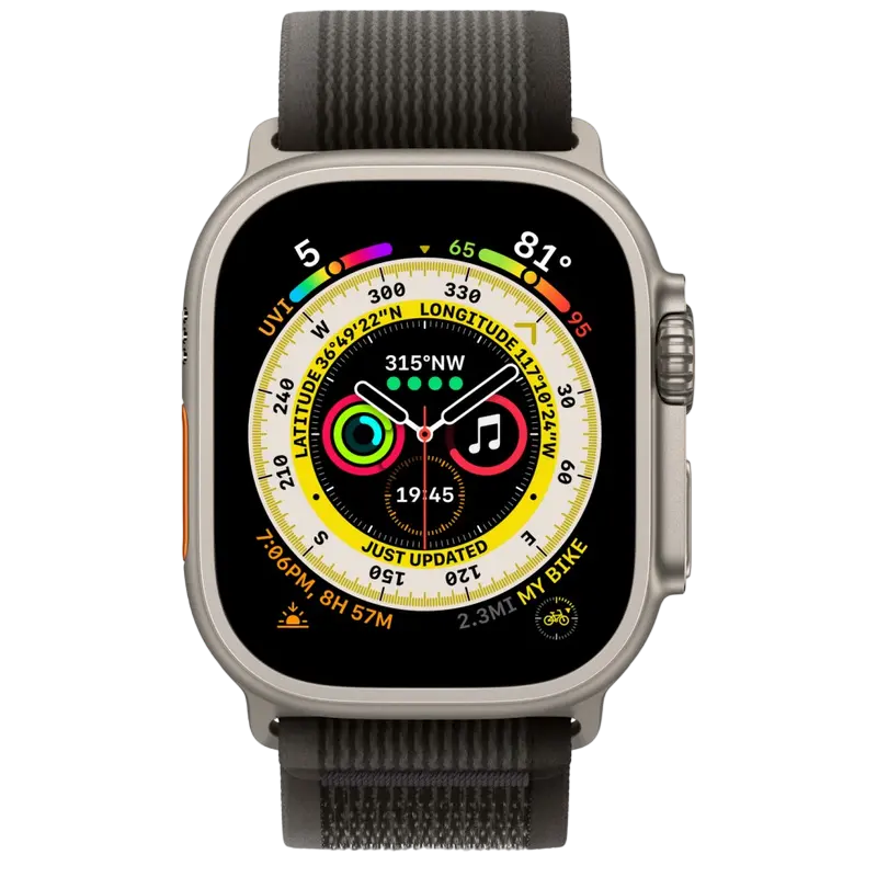 Ceas inteligent Apple Watch Ultra Negru/Gri
