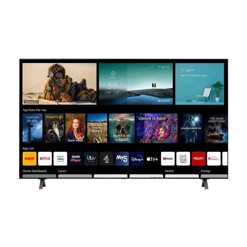 55" LED SMART Телевизор LG 55UP80006LA Черный