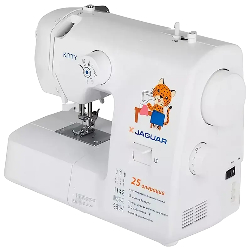 Швейная машина JAGUAR KITTY Белый Красный