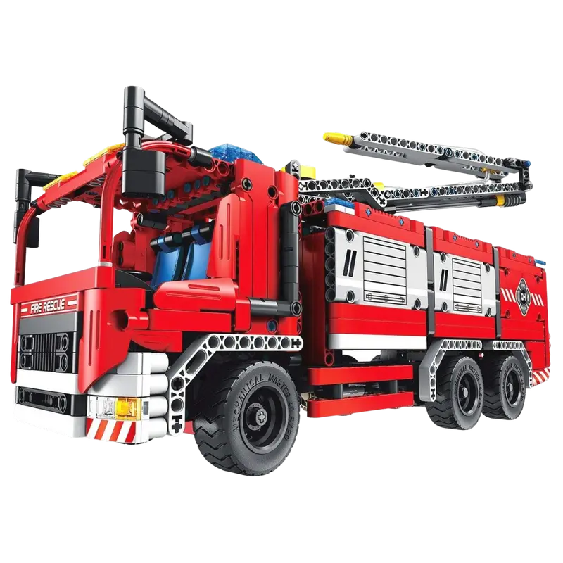 Конструктор iM.Master Mini Fire Truck with Water Spraying Красный