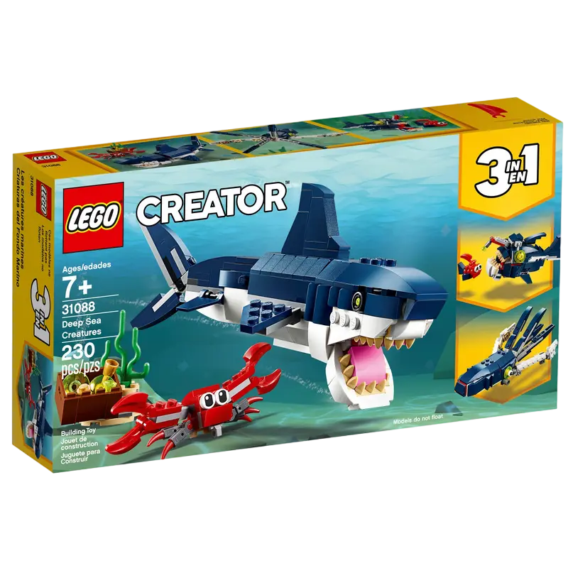 Конструктор LEGO Deep Sea Creatures Разноцветный