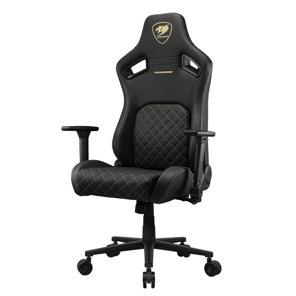 Игровое кресло Cougar Defensor Искусственная кожа Золотой