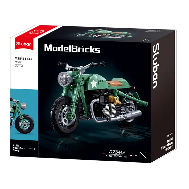 Конструктор Sluban Model Brecks - R75MS Зелёный