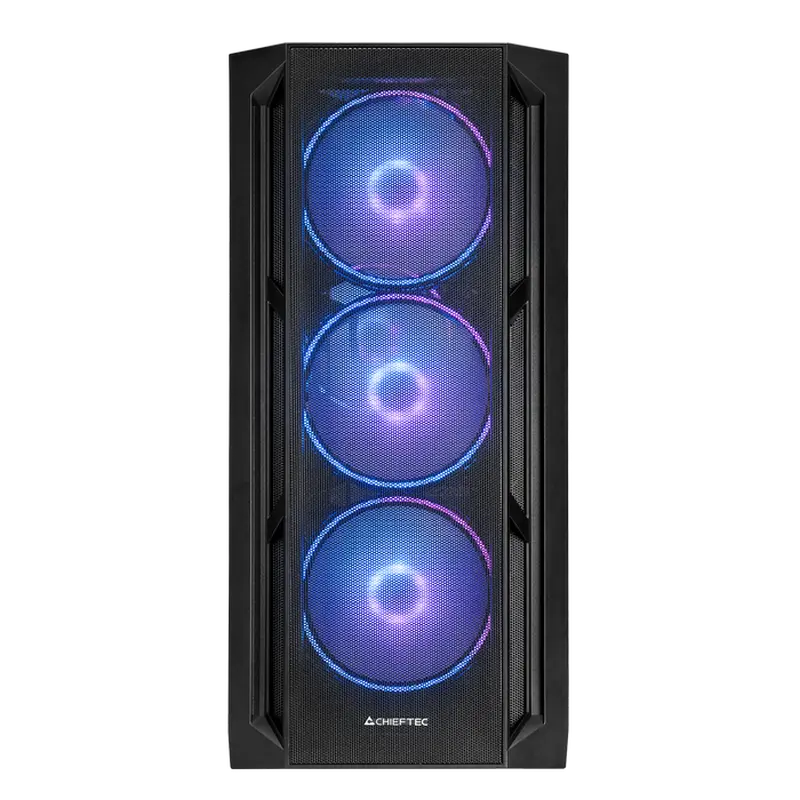 Компьютерный корпус Chieftec GA-01B-L-OP Midi-Tower Черный