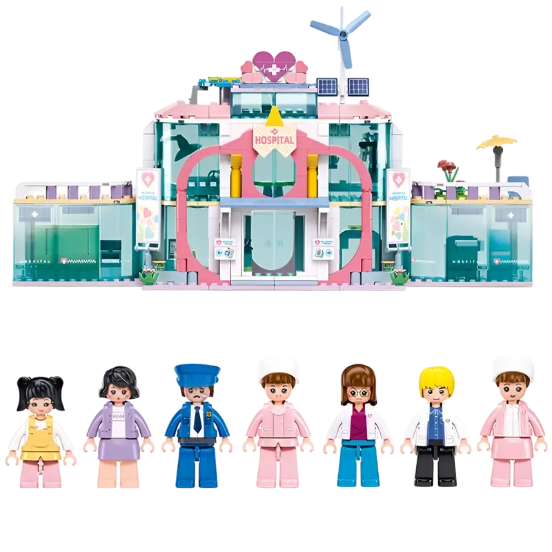 Конструктор Sluban Metropolis - Hospital Разноцветный