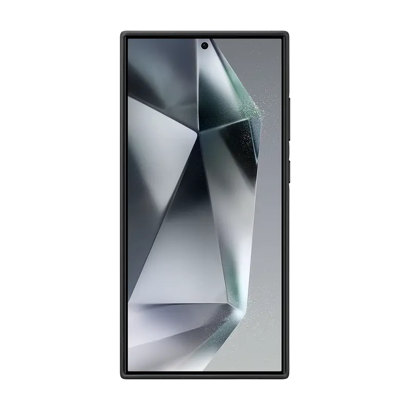 Husă Samsung Galaxy S24 Ultra Vegan Leather Case Vegan Leather Negru