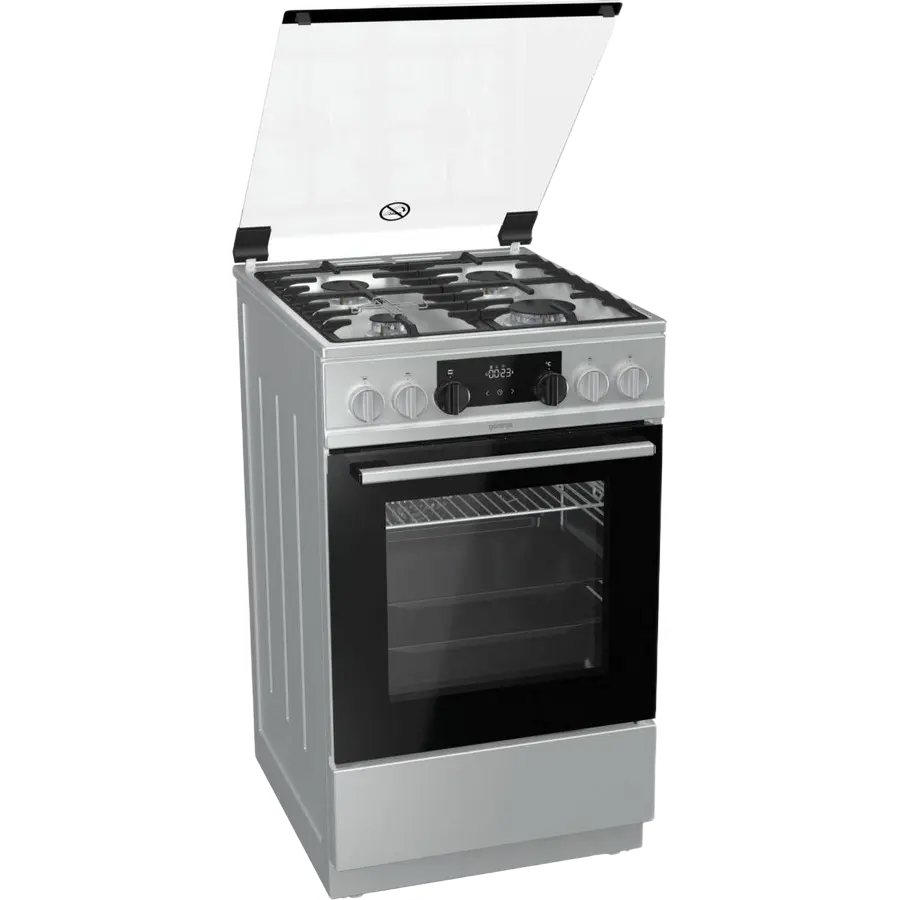 Комбинированная плита Gorenje K5341XF Нержавеющая сталь