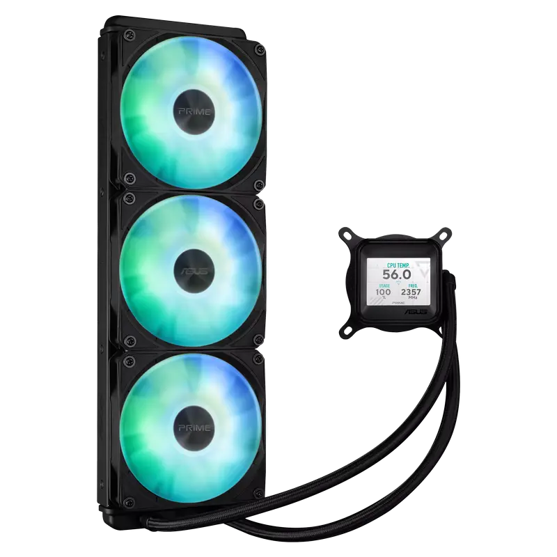 Кулер для процессора ASUS Prime LC 360 ARGB LCD 120 мм