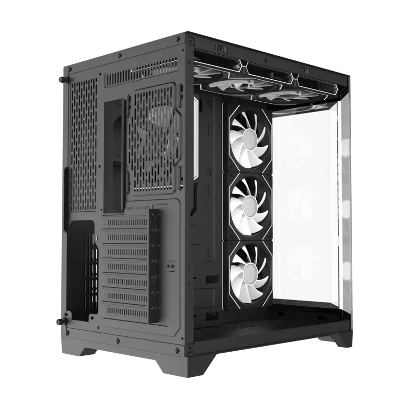 Carcasă PC Gamemax HYPE-A Midi-Tower Negru