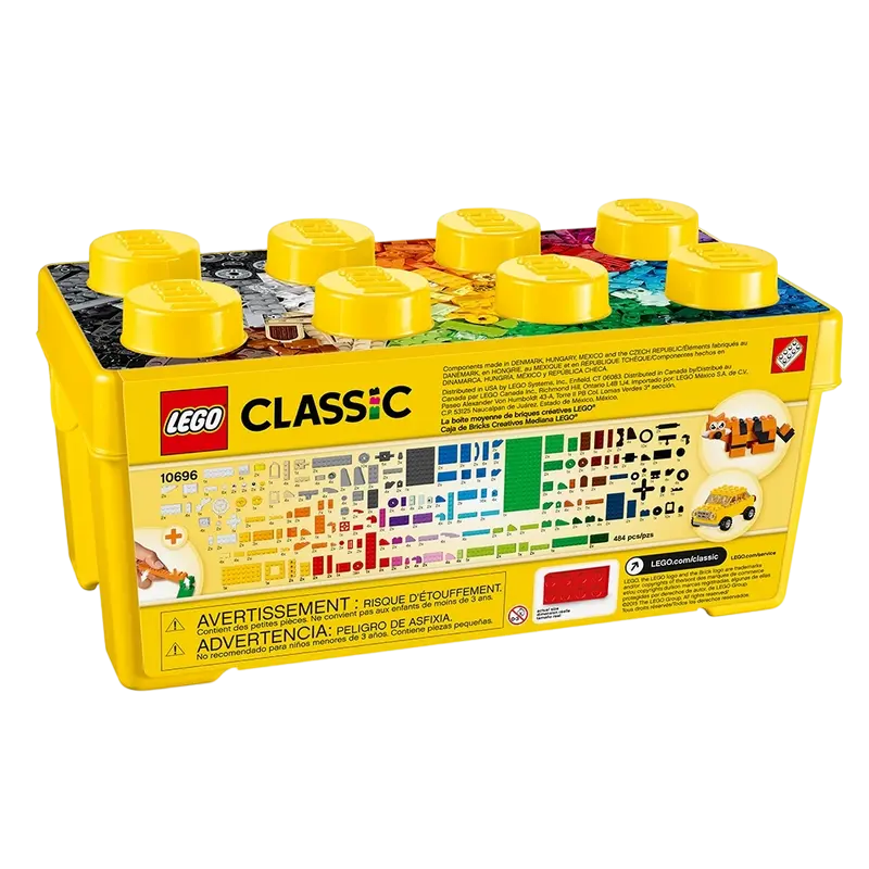 Конструктор LEGO Large Creative Brick Box Разноцветный