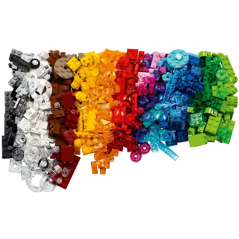 Конструктор LEGO Creative Transparent Bricks Разноцветный